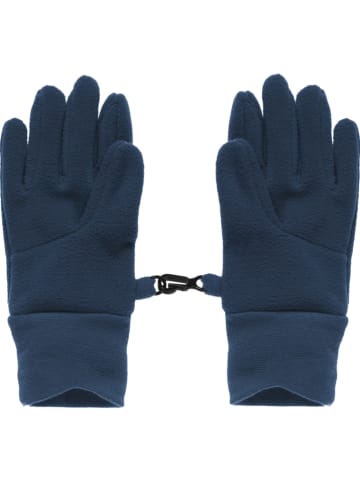 Fleece-Handschuhe in Dunkelblau