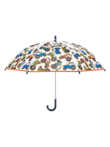 Regenschirm in Weiß/ Bunt