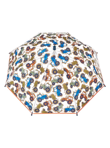 Regenschirm in Weiß/ Bunt