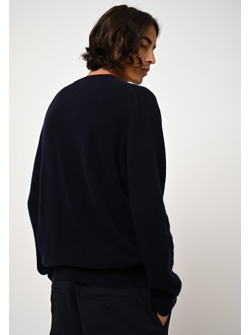 Kaschmir-Pullover "Aigliére" in Dunkelblau