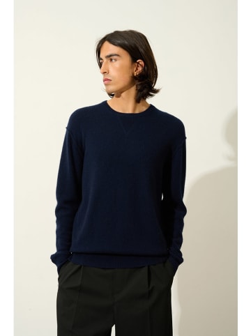 Kaschmir-Pullover "Nolan" in Dunkelblau