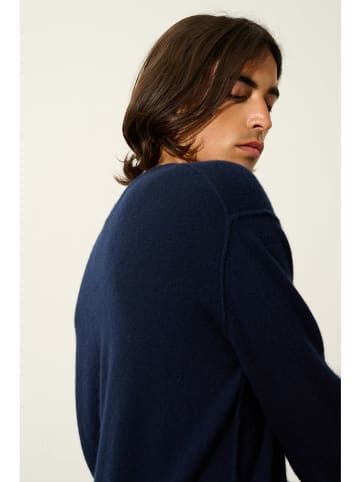 Kaschmir-Pullover "Nolan" in Dunkelblau