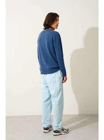 Kaschmir-Pullover "Victo" in Blau