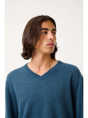 Kaschmir-Pullover "Agel" in Petrol