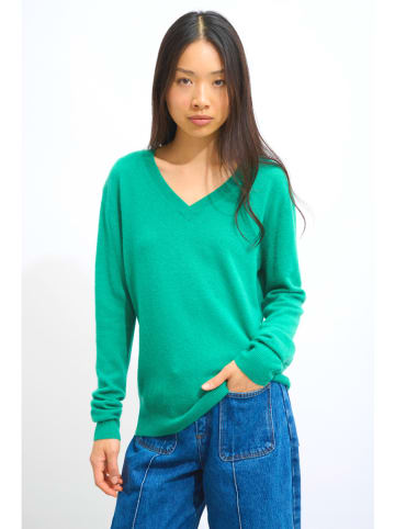 Kaschmir-Pullover "Gardoria" in Grün