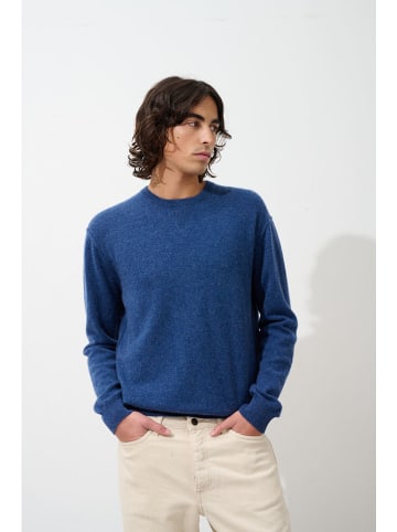 Kaschmir-Pullover "Nolan" in Dunkelblau