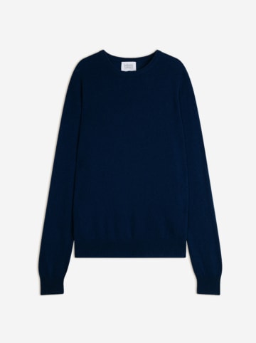 Kaschmir-Pullover "Aigliére" in Dunkelblau