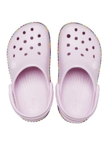 Chodaki "Crocband Gem Band" w kolorze jasnoróżowym
