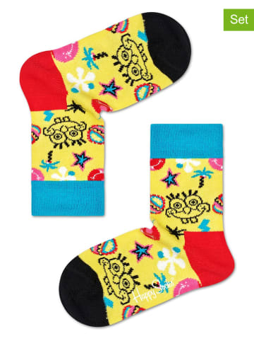 2er-Set: Socken in Gelb