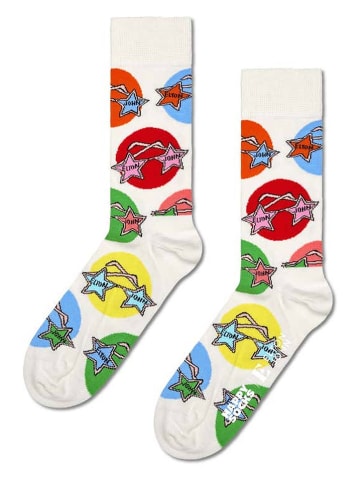 2er-Set: Socken in Schwarz/ Weiß