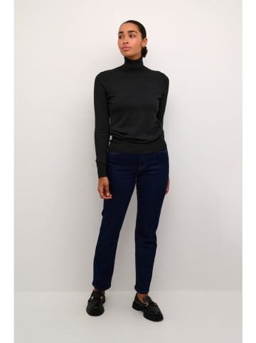 Rollkragenpullover in Anthrazit