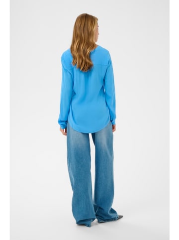 Blouse blauw