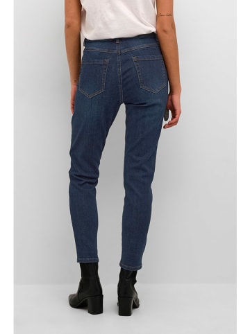 Dżinsy "Sinem" - Slim fit - w kolorze granatowym