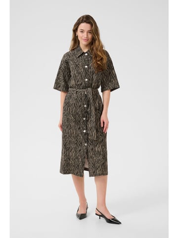 Kleid in Beige