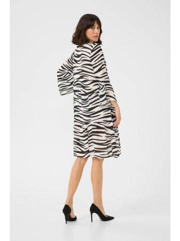 Jurk wit/zwart