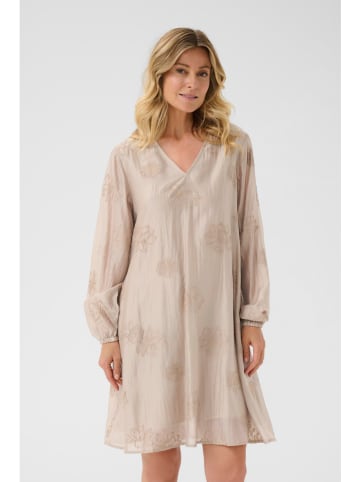 Kleid in Beige