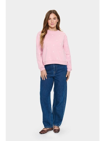 Sweatshirt in Rosa
