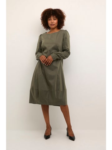 Kleid in Oliv