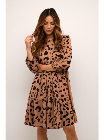 Kleid in Beige