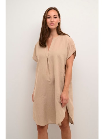 Kleid in Beige