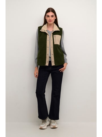 Fleece bodywarmer "Tally" beige/kaki