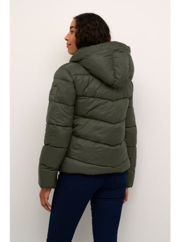 Steppjacke in Khaki