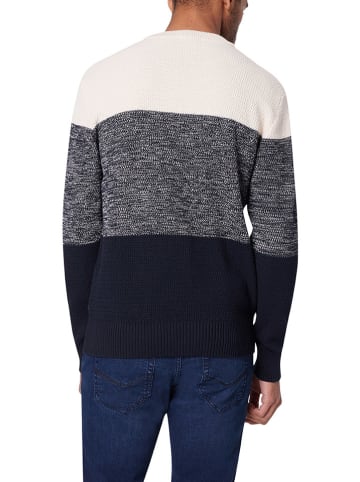 Sweter w kolorze kremowo-granatowym