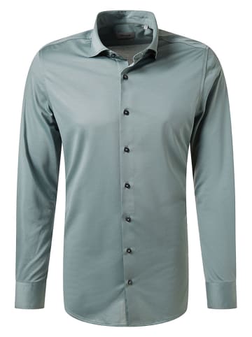 Koszula - Slim fit - w kolorze zielonym