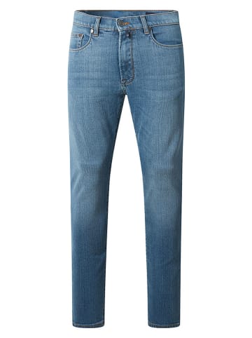 Dżinsy - Slim fit - w kolorze błękitnym