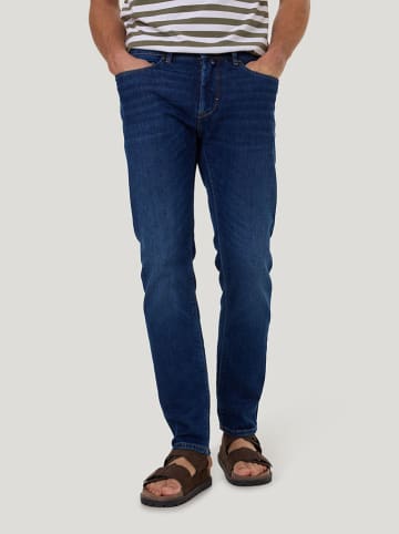 Dżinsy - Slim fit - w kolorze granatowym