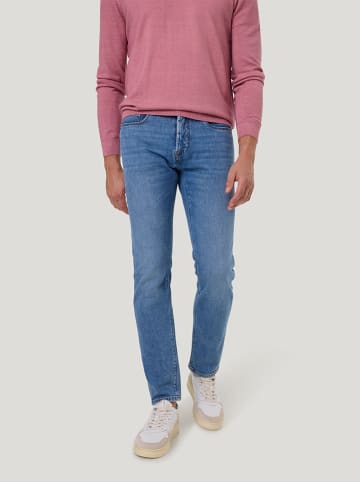 Dżinsy - Slim fit - w kolorze niebieskim