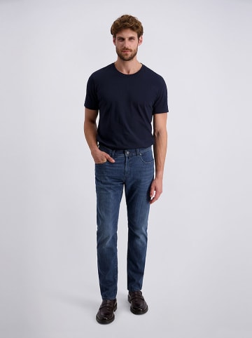 Dżinsy - Tapered fit - w kolorze granatowym