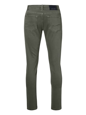 Spijkerbroek - slim fit - kaki