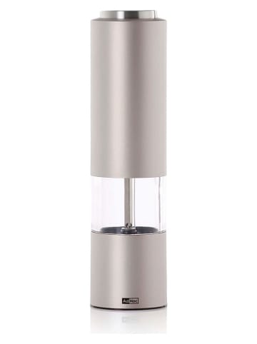 Elektrische Salz-/ Pfeffermühle "eMill.3" in Grau - (H)21 x Ø 5,5 cm