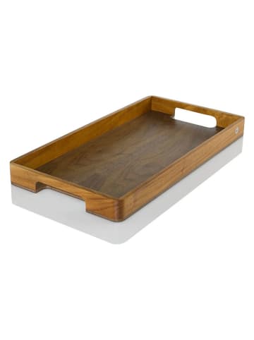 Taca w kolorze brązowym - 60 x 31 x 5 cm