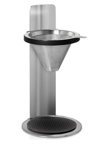 Koffiemaker "Mr. Brew" zilverkleurig - (H)26,5 x Ø 13 cm