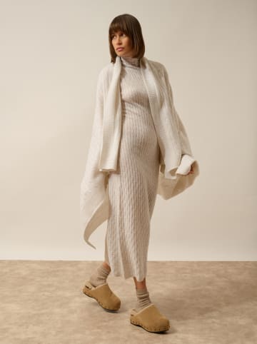 Kaschmir-Plaid "Claribel" in Creme - (L)100 x (B)150 cm