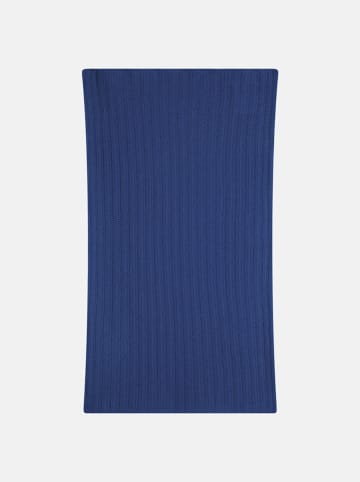 Kasjmieren colsjaal "Hutton" blauw - (L)65 x (B)50 cm