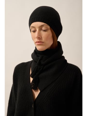 Kaschmir-Mütze "Signy" in Schwarz