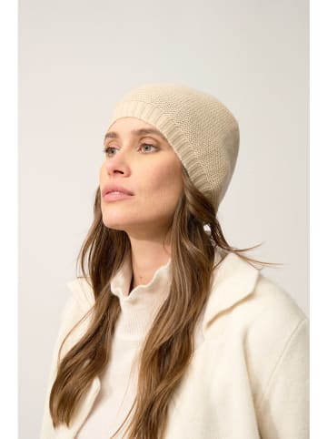 Kasjmieren muts "Signy" beige
