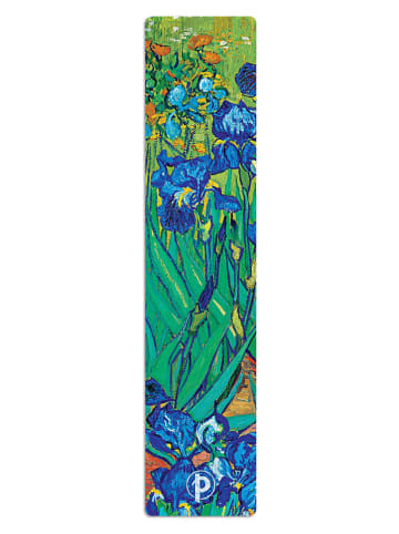 Zakładki (3 szt.) w kolorze niebiesko-zielonym - 4 x 18,5 cm