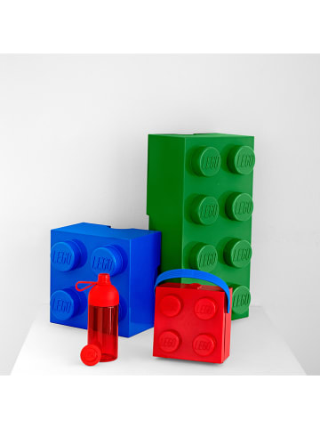 Aufbewahrungsbox "Brick 8" in Grün - (B)50 x (H)18 x (T)25 cm