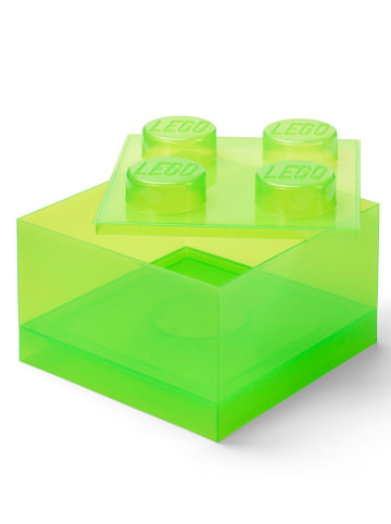 Aufbewahrungsbox "Brick 4" in Grün - (B)25 x (H)18 x (T)25 cm