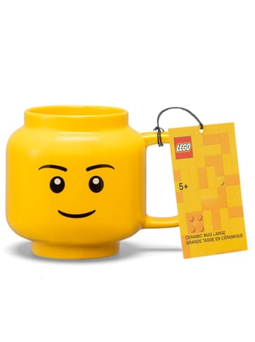 Kubek "Boy" w kolorze żółtym - 530 ml
