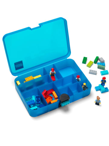 Sortierkoffer in Blau - (B)27 x (H)6,5 x (T)18 cm