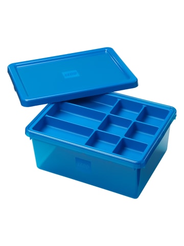 Opbergbox "Sort & Store Medium" blauw - (B)15 x (H)6 x (D)12 cm