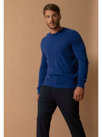 Kaszmirowy sweter "Blake" w kolorze niebieskim