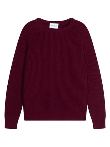 Kaszmirowy sweter "Oceane" w kolorze bordowym