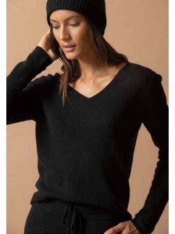 Kaszmirowy sweter w kolorze czarnym