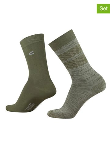 4er-Set: Socken in Khaki